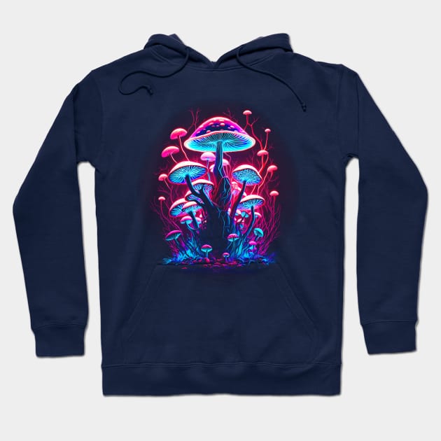 Magical Mushrooms Hoodie by koalafish